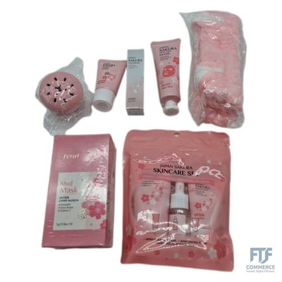 Sakura Skincare Set Teenager Mädchen Geschenke - Skin Care Set - Gesichtspflege
