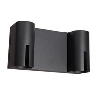 Schwarz Moderne Wandleuchte Leuchter AußEnlampe Garten 520Lm IP54