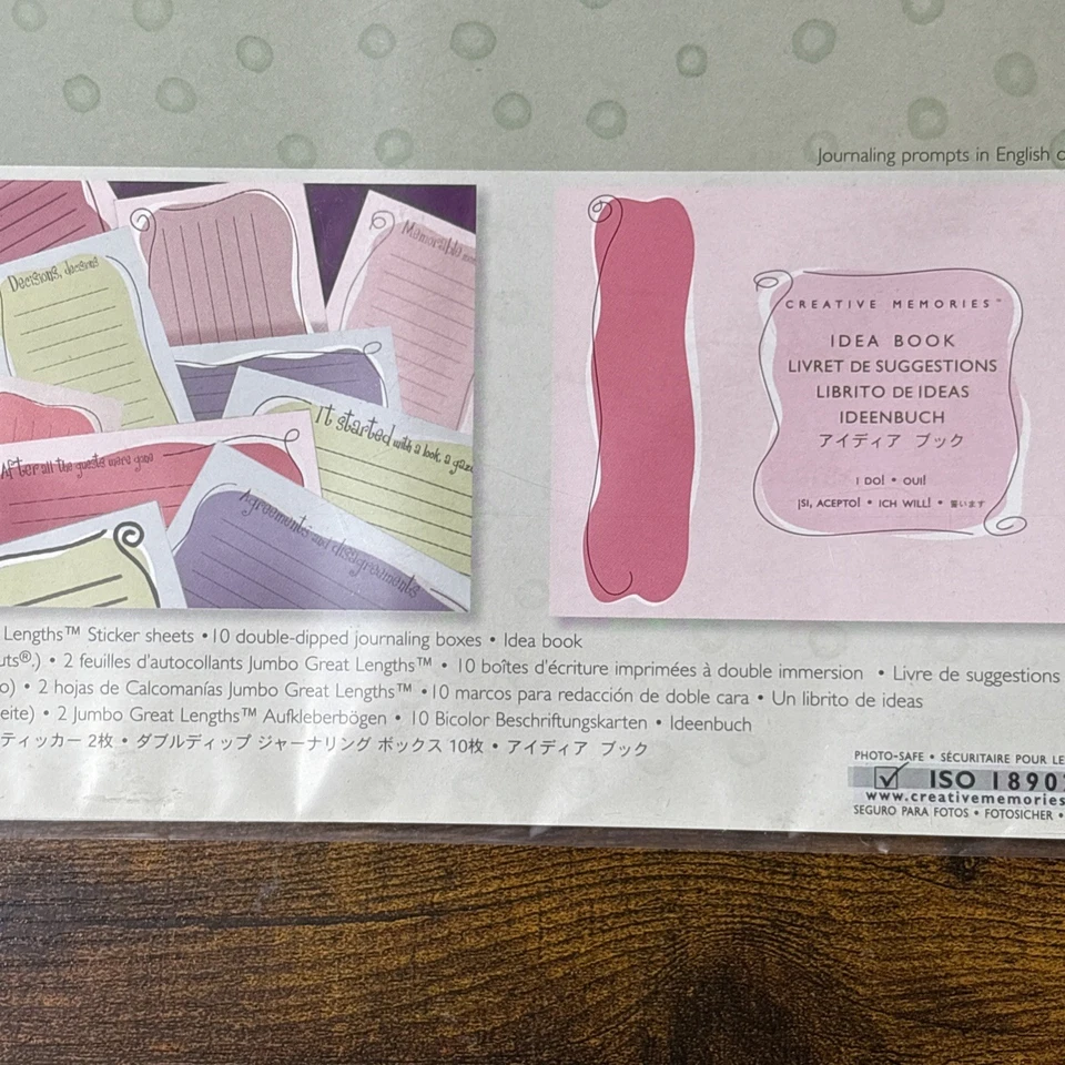 Creative Memories Perfect Fit 12x12 ¡Lo hago! Kit de álbum - ¡¡NUEVO!!! Foto 4 de 4