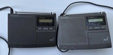 Lot of 2 RadioShack 12-250 7-Channel NOAA Weather Alert Radio FOR PARTS/REPAIR
