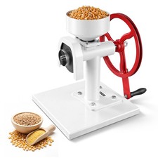 Vevor Manual Grain Mill With Flywheel Hand-crank Carbon Steel Corn Grinder