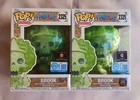 2 Funko Pops! One Piece Brook #2325 Chase + Common Set Chalice Exclusive