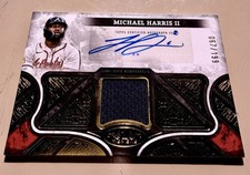 Topps Tier One Relics Michael Harris II Memorabilia /199 Braves T1R-MH 2024