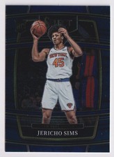 2021-22 Panini Select Jericho Sims Rookie New York Knicks #87