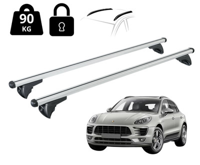 Dachträger für Porsche Macan 2013-2025 Dachträger mit Handlauf 