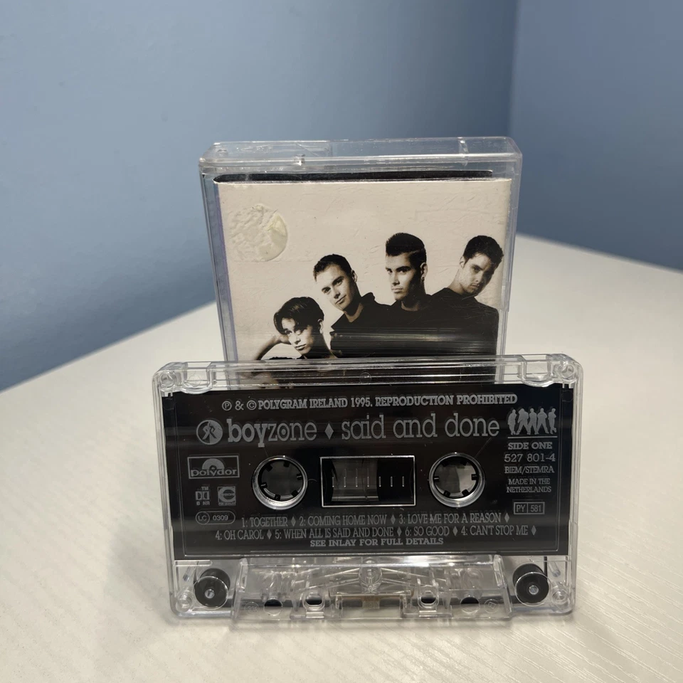Boyzone - Said And Done - Album Cassette Tape (1995) - Image 2 of 3