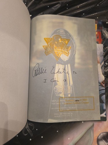 Reggie White AUTOGRAPH The Packers 75 Seasons of Memories Book SIGNED 2856/3000 - Picture 5 of 9