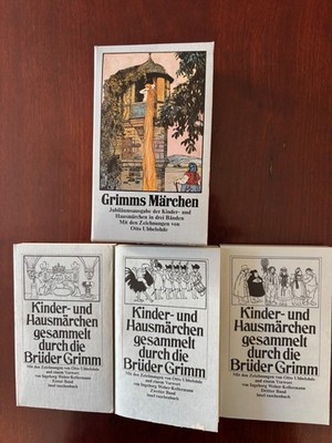Grimms Märchen   Jubiläumsausgabe | 3 Bände + Einschub