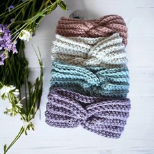 Crochet headband for girl or woman, boho style color headband, crochet headband