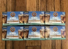 The Original Donut Shop, Duos Cookies+Caramel Iced K-Cup Coffee Pods, 12 Count