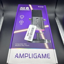 FIFINE Am 8 XLR USB Dynamic Microphone Ampligame White