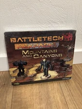 Battletech Hexpack Mountains and Canyons - new, sealed, OOP