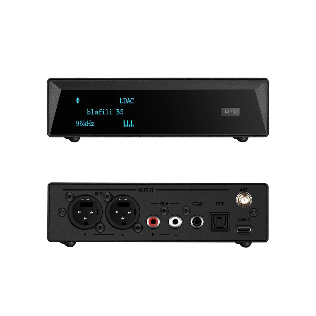 Blafili B3 Ricevitore Bluetooth Professionale XLR per Impianti PA
