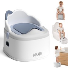 K B 3-in-1 Potty Training Toilet Chair, Seat, Step Stool - 9 CM Splash Guard,...