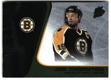 Joe Thornton 2002-03 Pacific Quest for the Cup #8 Boston Bruins
