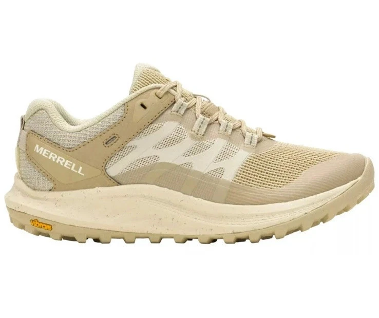 Merrell Antora 3 Hiking Trail Running Shoes Khaki/Beige J500448 Men's Size 7