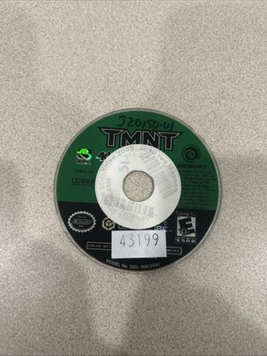 TMNT (Nintendo GameCube, 2007) Tested Working Authentic!