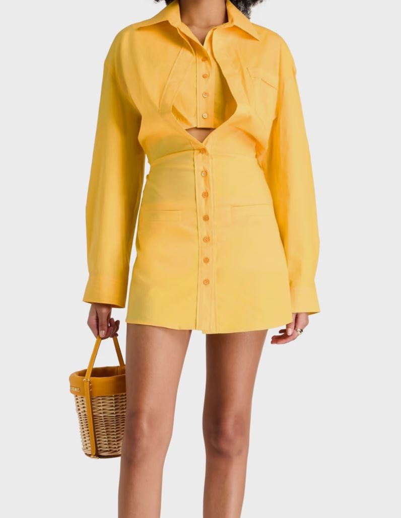 La Robe Baunhilha - Yellow - Jacquemus La Robe Baunhilha - Yellow - Jacquemus
