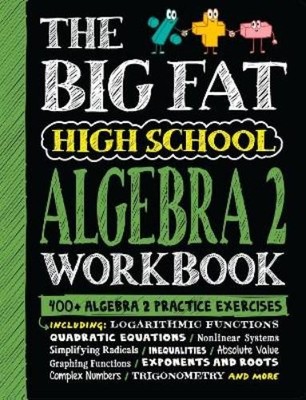 Workman Publishing The Big Fat High School Algebra 2 Workbook (Taschenbuch)