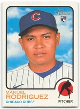 2022 Topps Heritage Manuel Rodriguez RC Chicago Cubs #291