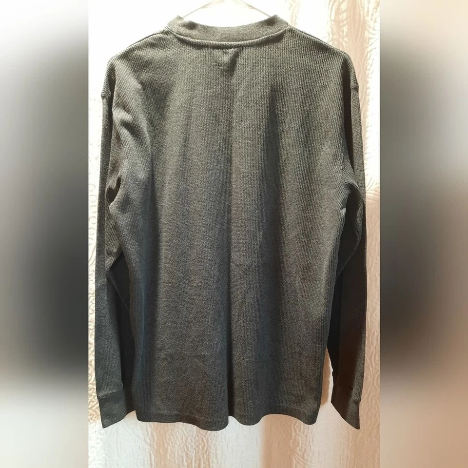 Southpole 衬衫男式大号深灰色保暖街头服饰 Grunge 90 年代 — 第 4/4 张图片