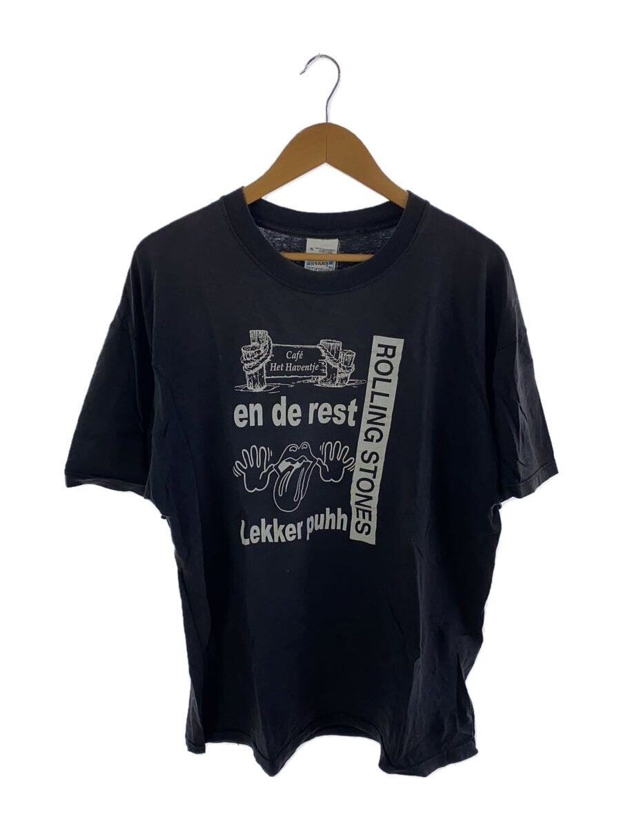 ALTRA T shirt altre marche anni 90 Rolling Stones XL cotone nero usata
