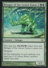 Bringer of the Green Dawn - Medium Play MTG Fifth Dawn