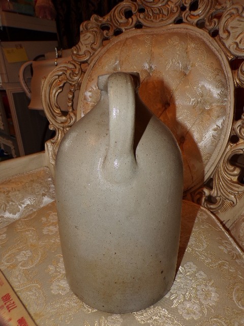 ANTIQUE Stoneware Crock Jug Cobalt Blue 1 Binghamton NY | eBay