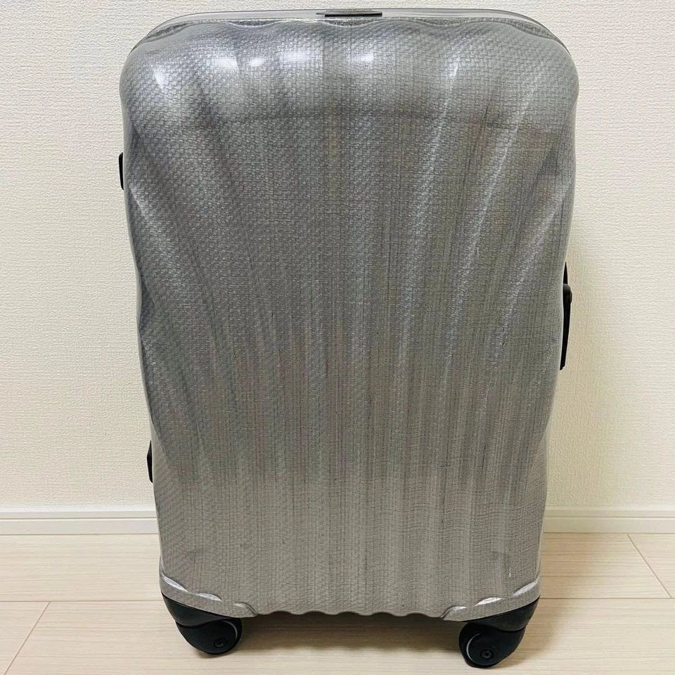 Samsonite Cosmolite Spinner 61 Silver 4-wheels 50L Carry Case Suitcase - Image 2 of 4