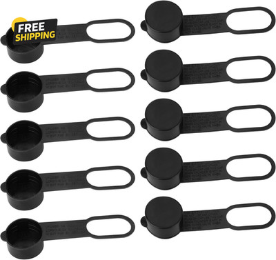 10Pcs QCC1 Dust Caps for Propane Adapter and Gauge Fitting, Propane Tank