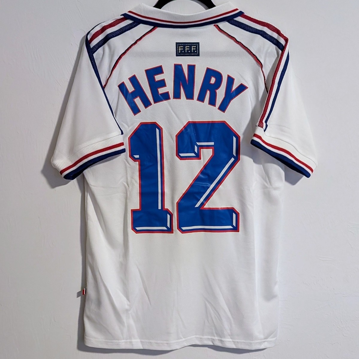 France Thierry Henry 1998 World Cup Retro Jersey Men's XL | eBay