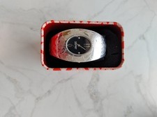 Esprit Damen Spangenuhr, Silberfarben, Ornamente.