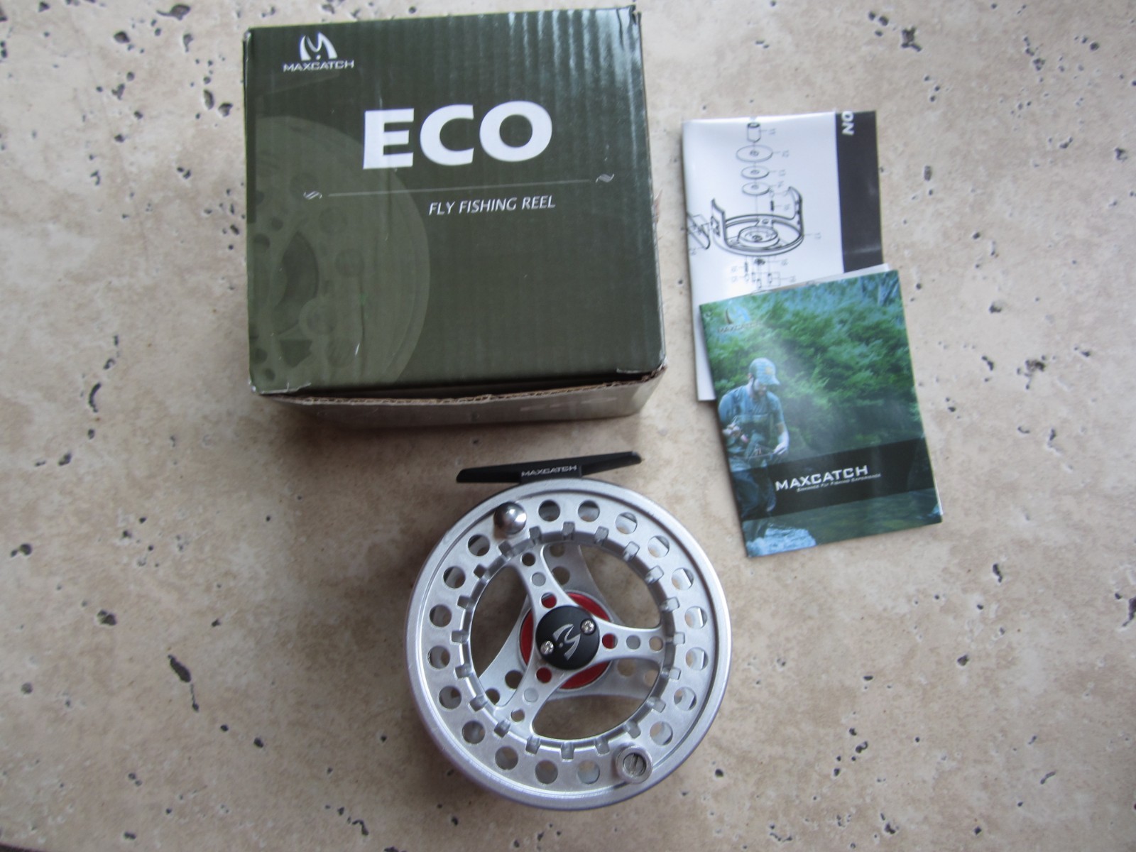 Maxcatch ECO fly reel for 7/8 wt fly lines
