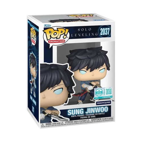 Solo Leveling Sung Jinwoo (Upgrade) Funko Pop! #2037 EXCLUSIVE 9500 PCS IN HAND