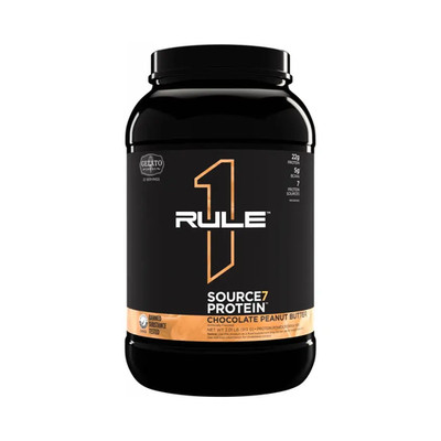 Rule1 R1 Source7 Gelato Protein (2lbs) Chocolate Peanut Butter (36,74 EUR/kg)