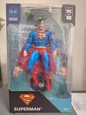 MCFARLANE SUPERMAN THE SILVER AGE DIGITAL DC DIRECT ACTION FIGURE BRAND NEW