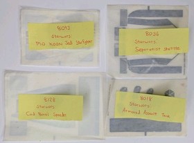 LEGO Star Wars Partial Sticker Sheet Lot (24 Sheets) 2005&ndash;2015 | Sets 6208&ndash;9498