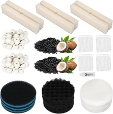 24 PCS Fx6 Filter Media Kit, Compatible with Fluval FX4/FX5/FX6