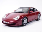 OCCASION SANS BOITE PORSCHE 911 - 996 CARRERA TARGA bordeaux 1/18