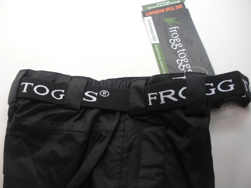 Frogg Toggs SW8310901 Size Small Stormwatch Nylon Rainwear Pants Black Foto 4 de 4