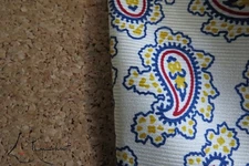 NWT Drakes London for Paul Stuart 50 Royal Twill pure silk neck tie