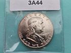 1961 Denver Silver Franklin Half Dollar Looks Uncirculated Free Ship See Video
