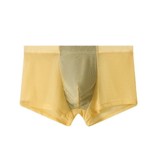 4PCS Mens Panties Ice Silk Men Underwear Men's Shorts with Sexy Low-Rise U Pouch - Picture 24 of 26
