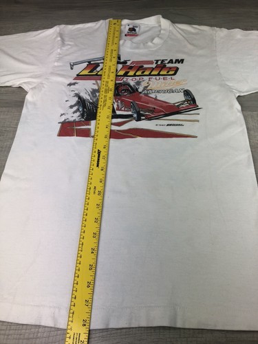 Dick LaHaie Top Fuel Shirt NHRA Drag Racing T Miller Oldsmobile USA Mens Size M - Picture 11 of 12