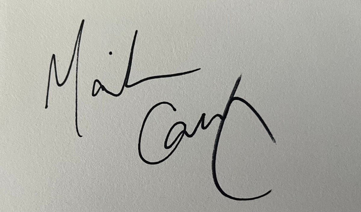 Hand signed white card of MARIAH CAREY, MUSIC autograph | eBay