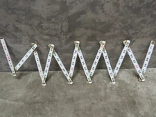 Vintage Lufkin Rule Folding 72" Ruler Carpentry Machinist