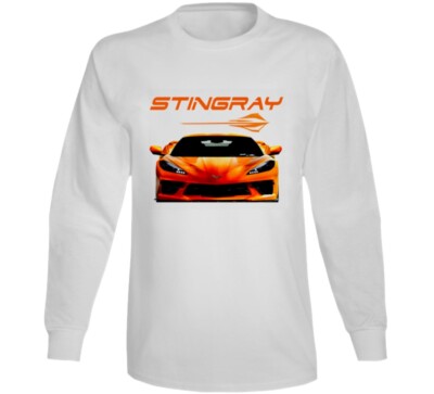 21-22 New Stingray Vette C8 Hot Trending Gift Long Sleeve T Shirt