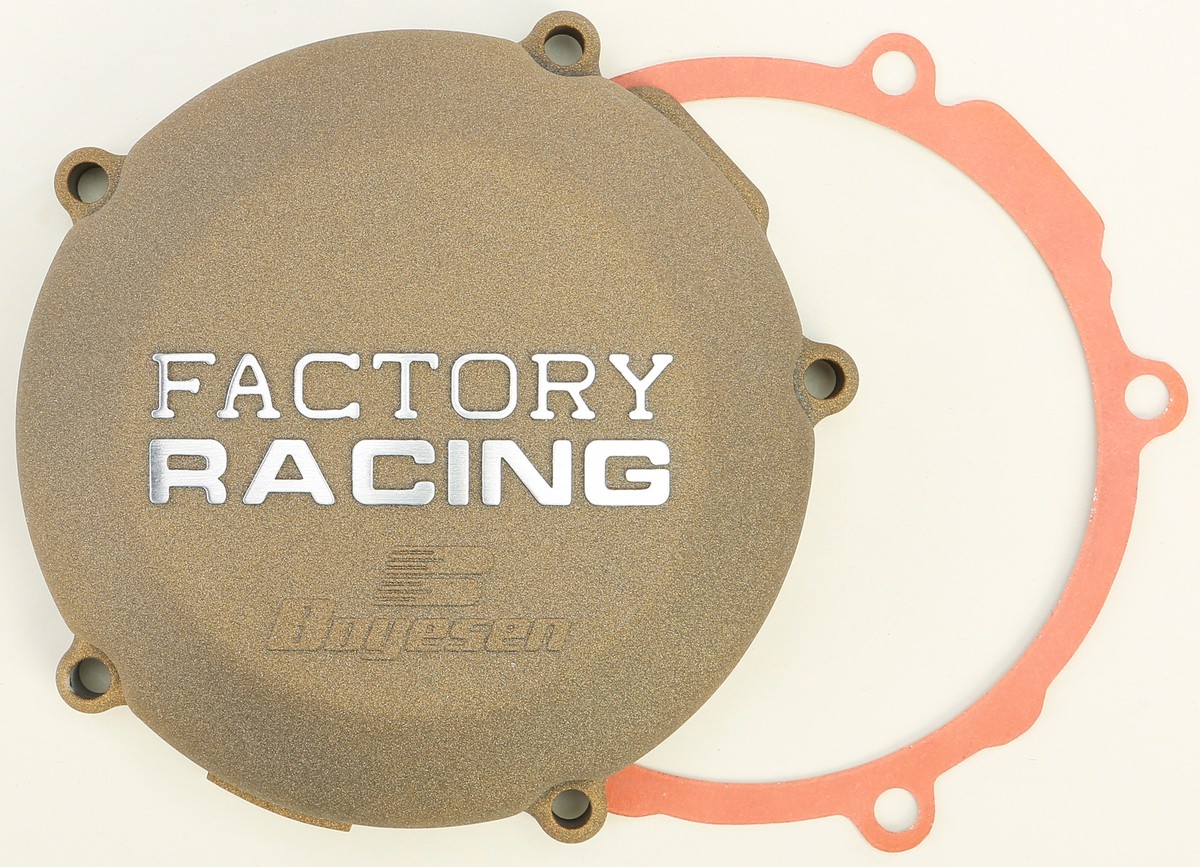 アクセサリー KENT Boyesen Factory Ignition Cover - Magnesium - Kawasaki KDX200