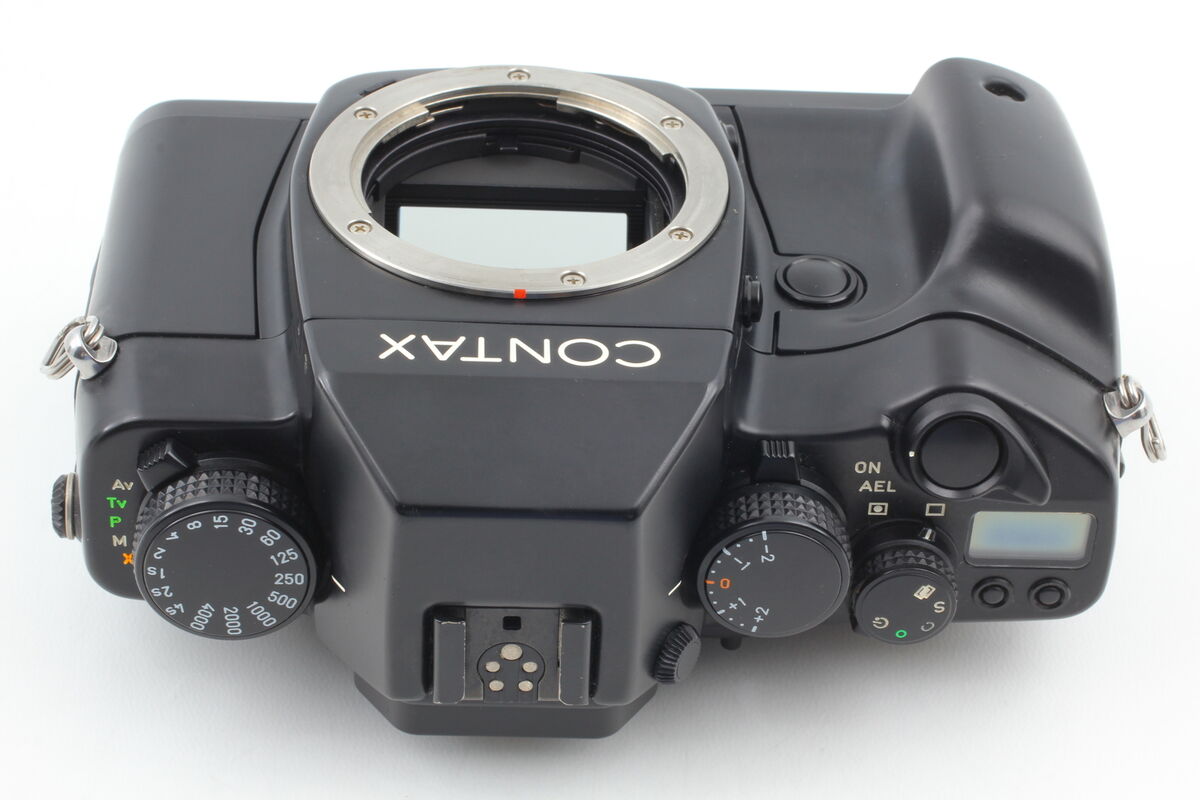 Near MINT* Contax RX 35m SLR Film Camera CY Mount Body Black Near MINT* Contax RX 35m SLR Film Camera CY Mount Body Black