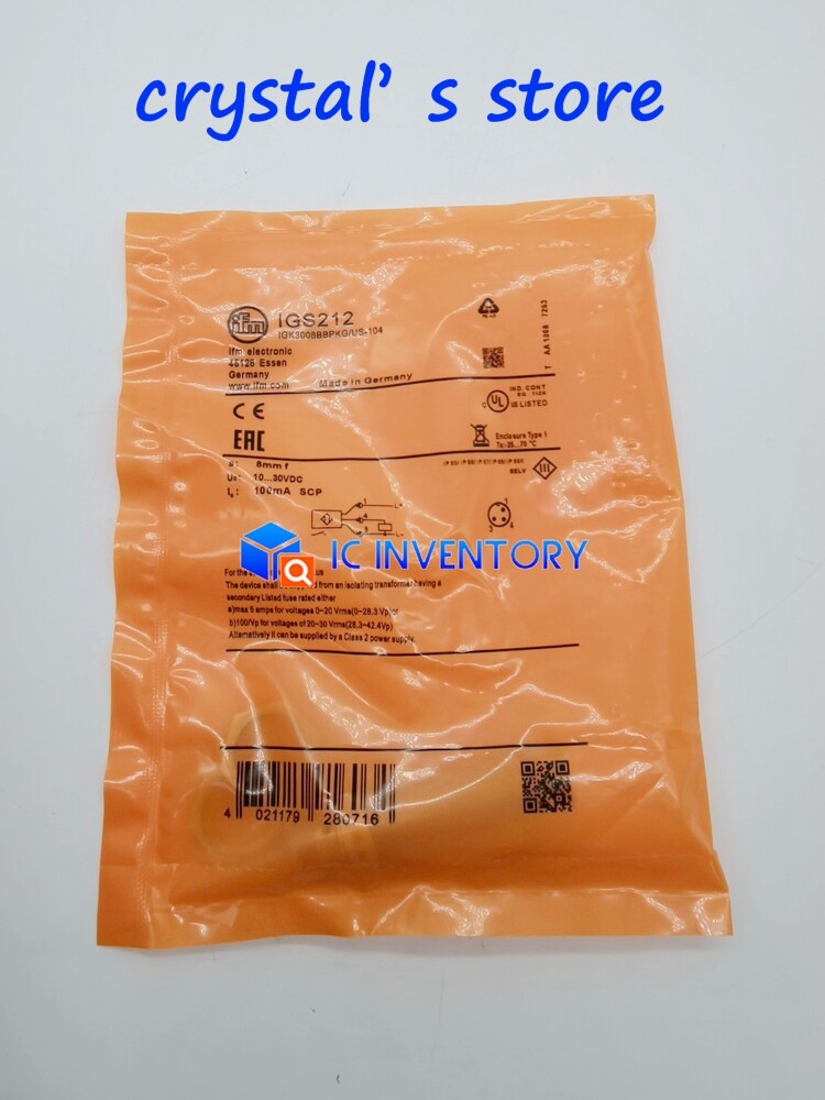 1PCS NEW IFM IGS212 free shipping